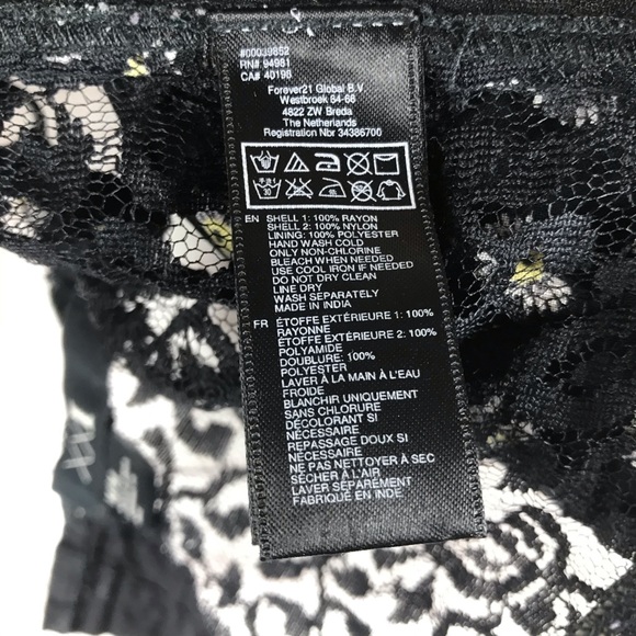 Forever 21 Sunflower Cami Strap Bralett Crop Top M - Picture 8 of 9